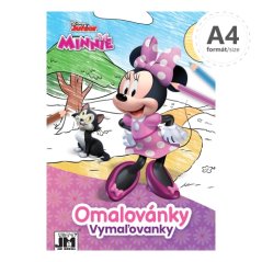 Omaľovánka JM A4 Minnie