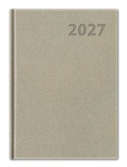 Denný diár MANAGER 2027 - platinový (D-01)