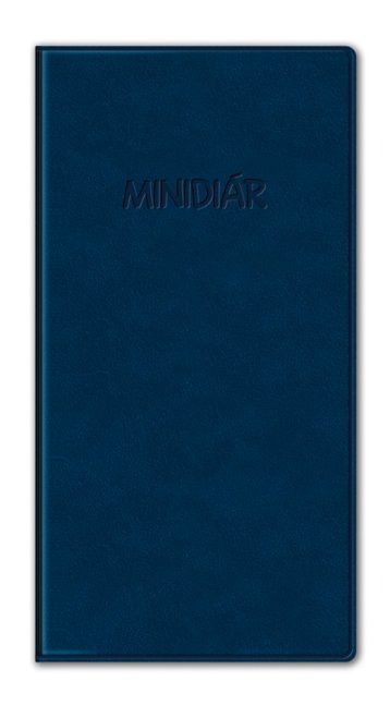 Minidiár MESAČNÝ 2027 - modrý (D-04)