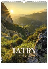 Nástenný kalendár TATRY 2025 (NK-02)