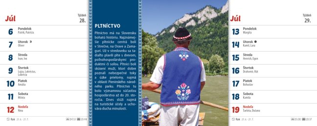 Stolový kalendár ZVYKY A TRADÍCIE 2026 (SK-19)