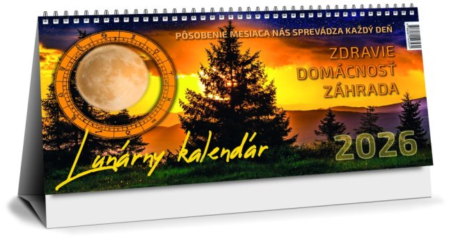 Stolový kalendár LUNÁRNY 2026 (SK-07)