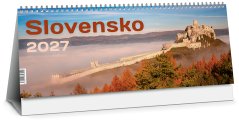 Stolový kalendár SLOVENSKO 2027 (SK-01)