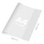 Obal na zošit A4 PVC 432x304 mm, hrubý/transparentný