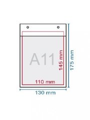 Obálka bublinková A11, 120x175 mm, (100 x 165)