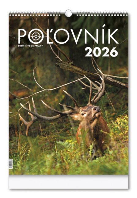Nástenný kalendár POĽOVNÍK 2026 (NK-03)