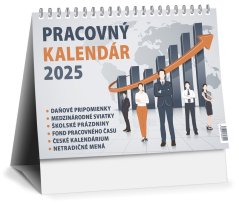 Stolový kalendár PRACOVNÝ MALÝ 2025 (SK-09)