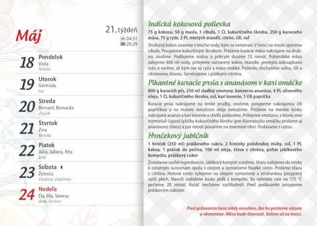 Nástenný kalendár GAZDINKA 2026 (NK-08)