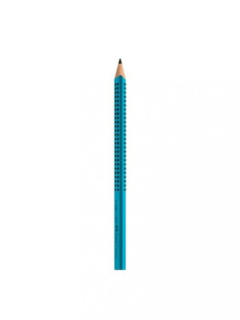 Grafitová ceruzka Faber-Castell Grip Jumbo B - modrá