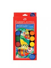 Farby vodové Faber-Castell 21ks