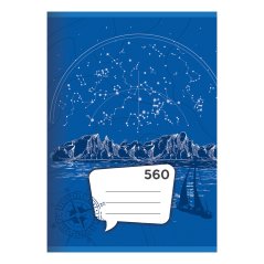Školský zošit A5, 60-listový, čistý (560)