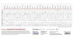 Nástenný kalendár 3-ŠPIRÁLOVÝ 2025 - Pobrežie (NK-10)