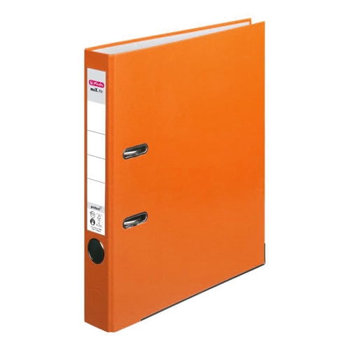 Zakladač pákový Herlitz A4, 50 mm / rôzne farby - Farba: Čierna