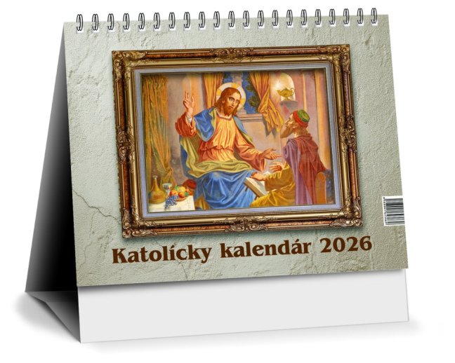 Stolový kalendár KATOLÍCKY 2026 (SK-11)