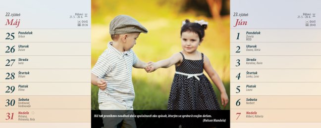 Stolový kalendár MOTIVAČNÝ 2026 (SK-14)