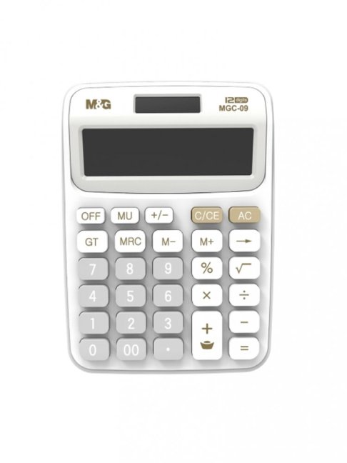 Kalkulačka M&G MGC-09 stolová, 12-miestna