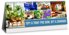 Stolový kalendár TIPY, TRIKY PRE BYT, DOM A ZÁHRADU 2026 (SK-18)