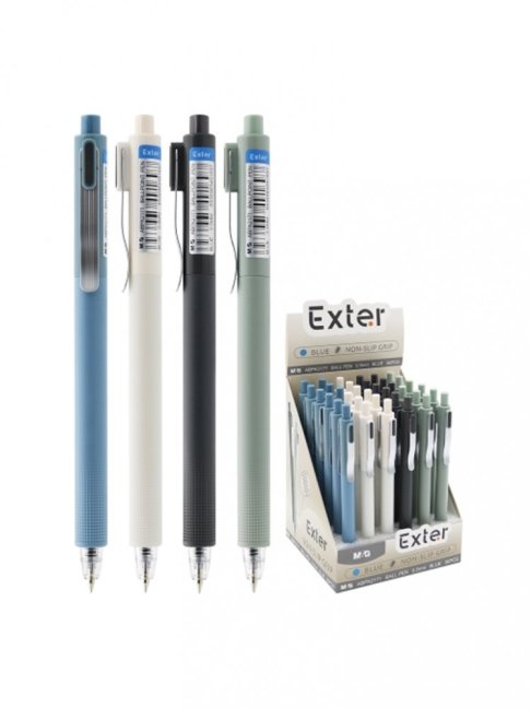 Pero guľôčkové M&G EXTER 0,5 mm - Farba: Čierna