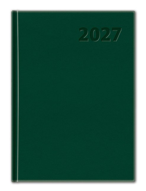 Denný diár MANAGER 2027 - zelený (D-01)