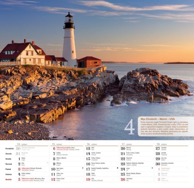 Nástenný kalendár ROMANTICKÝ SVET 2026 (NK-07)