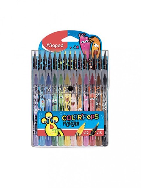 Fixy MAPEDColor' PepsMonster12ks+15ks fare.ceruziek