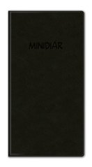 Minidiár MESAČNÝ 2027 - čierny (D-04)