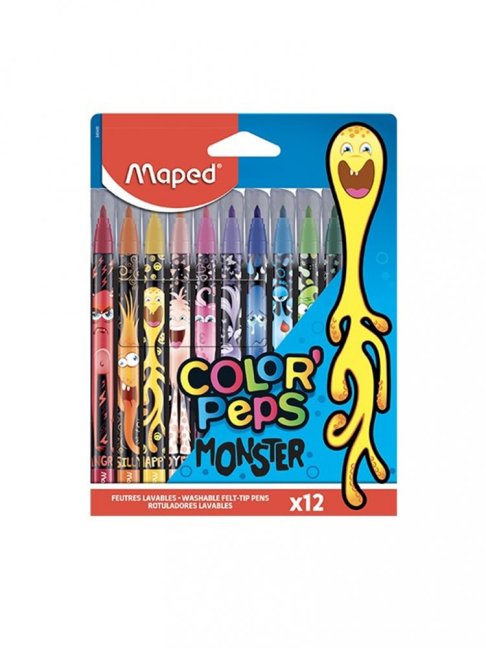Fixky MAPED "COLOR PEPS MONSTER" 12ks