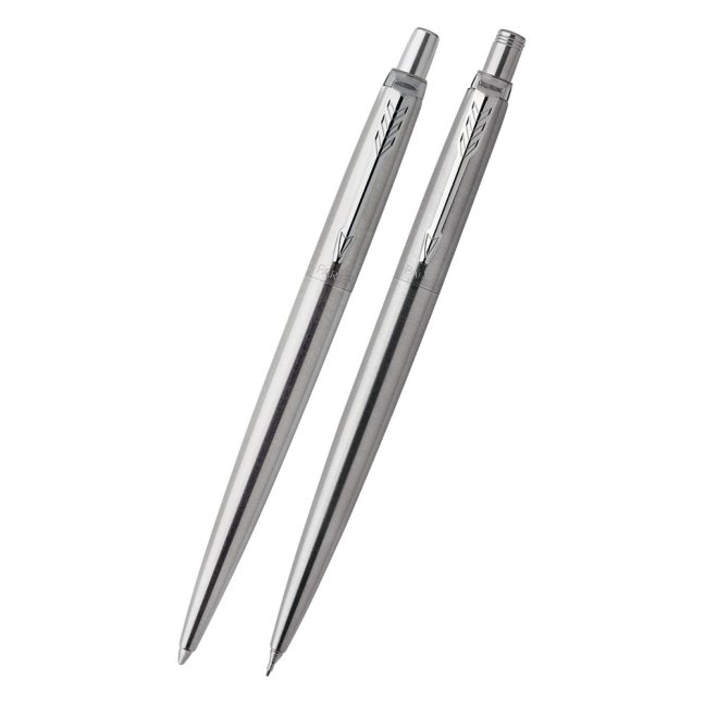 Parker Jotter Stainless Steel CT sada, guličkové pero a mechanické ceruzka