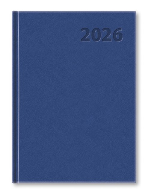Denný diár Manager 2026 - modrý (D-01)