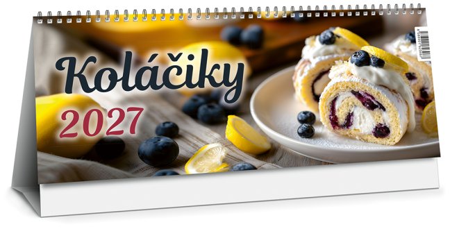 Stolový kalendár KOLÁČIKY 2027 (SK-06)
