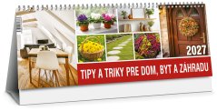 Stolový kalendár TIPY, TRIKY PRE BYT, DOM A ZÁHRADU 2027 (SK-18)