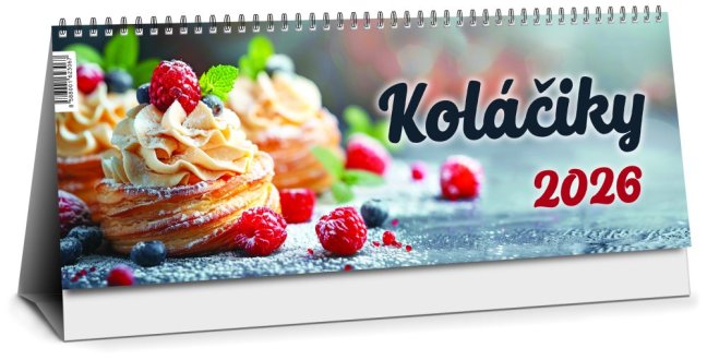 Stolový kalendár KOLÁČIKY 2026 (SK-06)