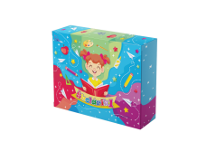 ŠKOLÁRIK – Školské potreby pre prváka - Sada 40 kusov -  pre 1. a 2. ročník - pre dievčatá