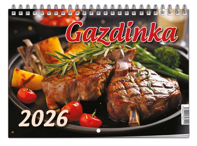 Nástenný kalendár GAZDINKA 2026 (NK-08)