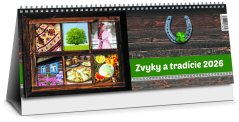 Stolový kalendár ZVYKY A TRADÍCIE 2026 (SK-19)