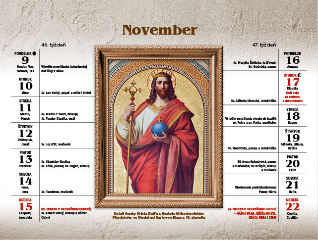 Stolový kalendár KATOLÍCKY 2026 (SK-11)