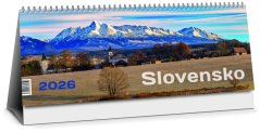 Stolový kalendár SLOVENSKO 2026 (SK-01)