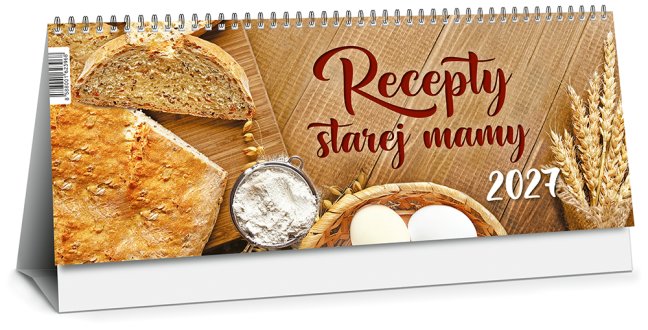 Stolový kalendár RECEPTY STAREJ MAMY 2027 (SK-16)