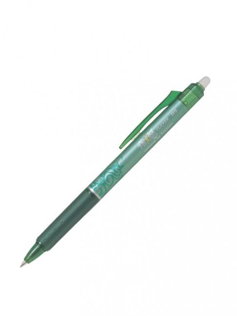 Roller gélový/gumovací PILOT Frixion Ball Clicker 0,5mm - zelená