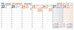 Stolový kalendár PRACOVNÝ KALENDÁR 2026 (SK-08)