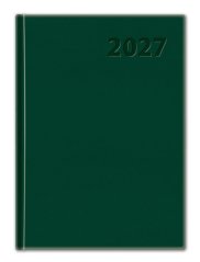 Denný diár MANAGER 2027 - zelený (D-01)
