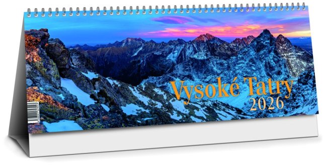 Stolový kalendár VYSOKÉ TATRY 2026 (SK-02)