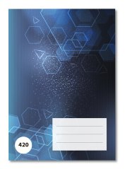 Školský zošit A4, 20-listový, čistý (420) – GEO