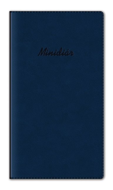 Minidiár TÝŽDENNÝ 2027 - modrý (D-03)