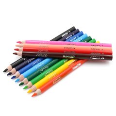 Pastelky Ocean World JUMBO trojhranné - sada 12 ks