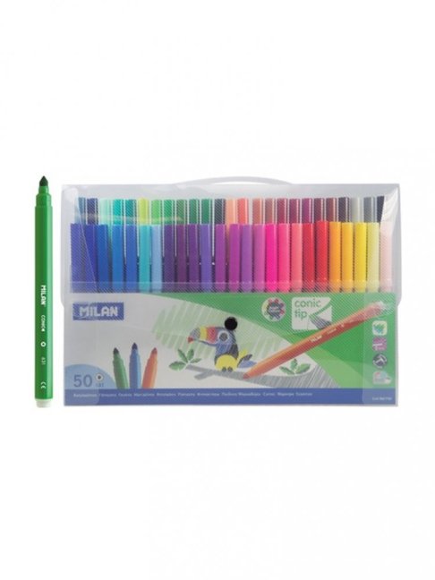 Fixy MILAN guľaté 0,5 mm - sada 50 ks