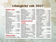 Stolový kalendár KATOLÍCKY 2027 (SK-11)