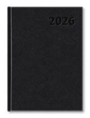 Denný diár Manager 2026 - čierny (D-01)