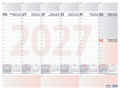 PRACOVNÁ PODLOŽKA s kalendáriom 2027
