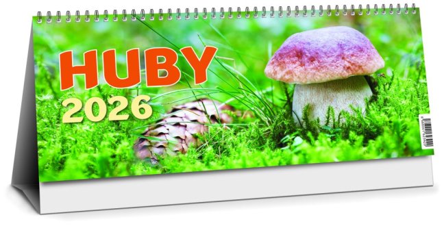 Stolový kalendár HUBY 2026 (SK-13)